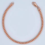 Pulso Ice 7.65gr / 20.1cm / Oro Rosa +4 18K $