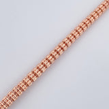 Pulso Ice 10gr / 19.6cm / Oro Rosa +4 18K $