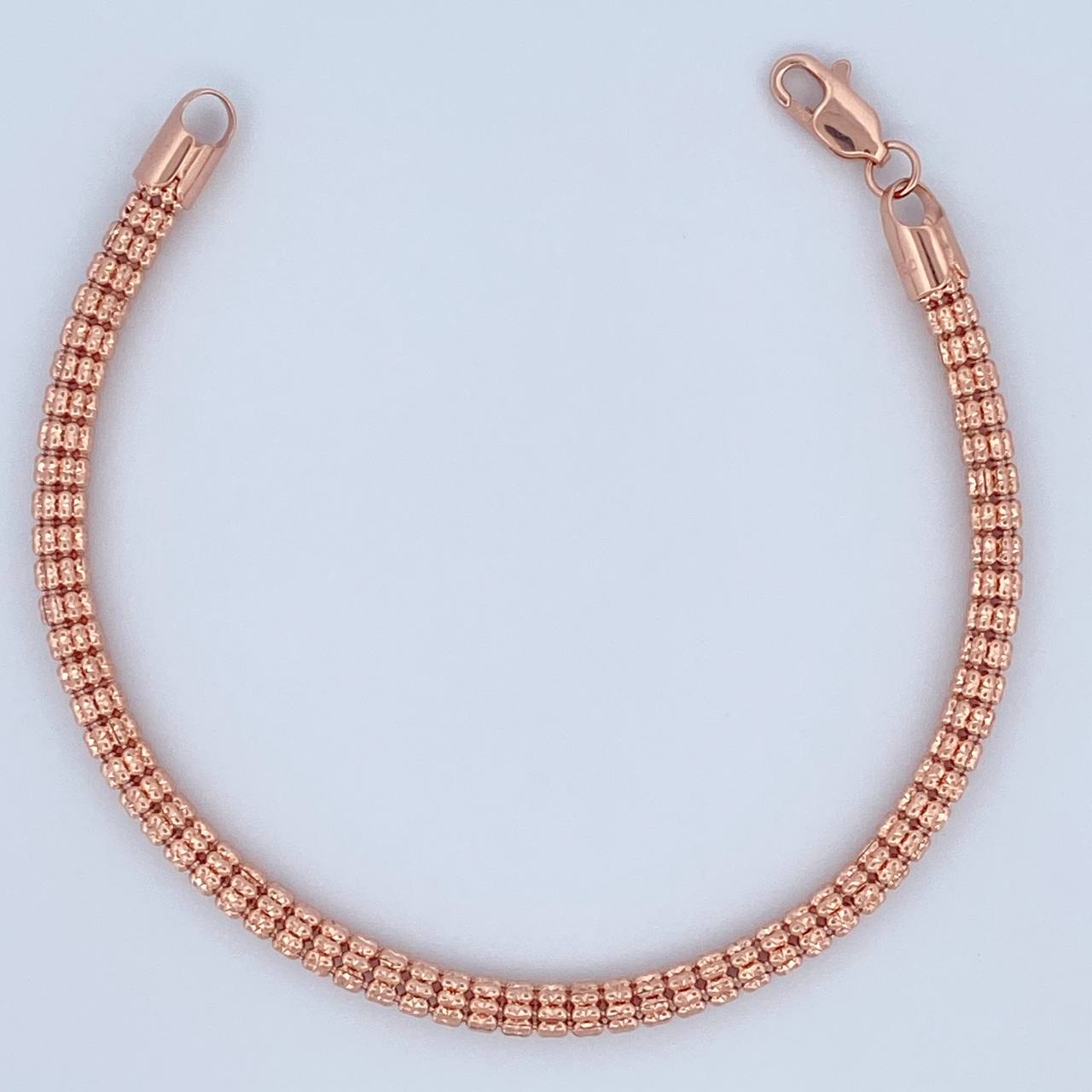 Pulso Ice 10gr / 19.6cm / Oro Rosa +4 18K $