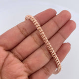 Pulso Ice 10gr / 19.6cm / Oro Rosa +4 18K $