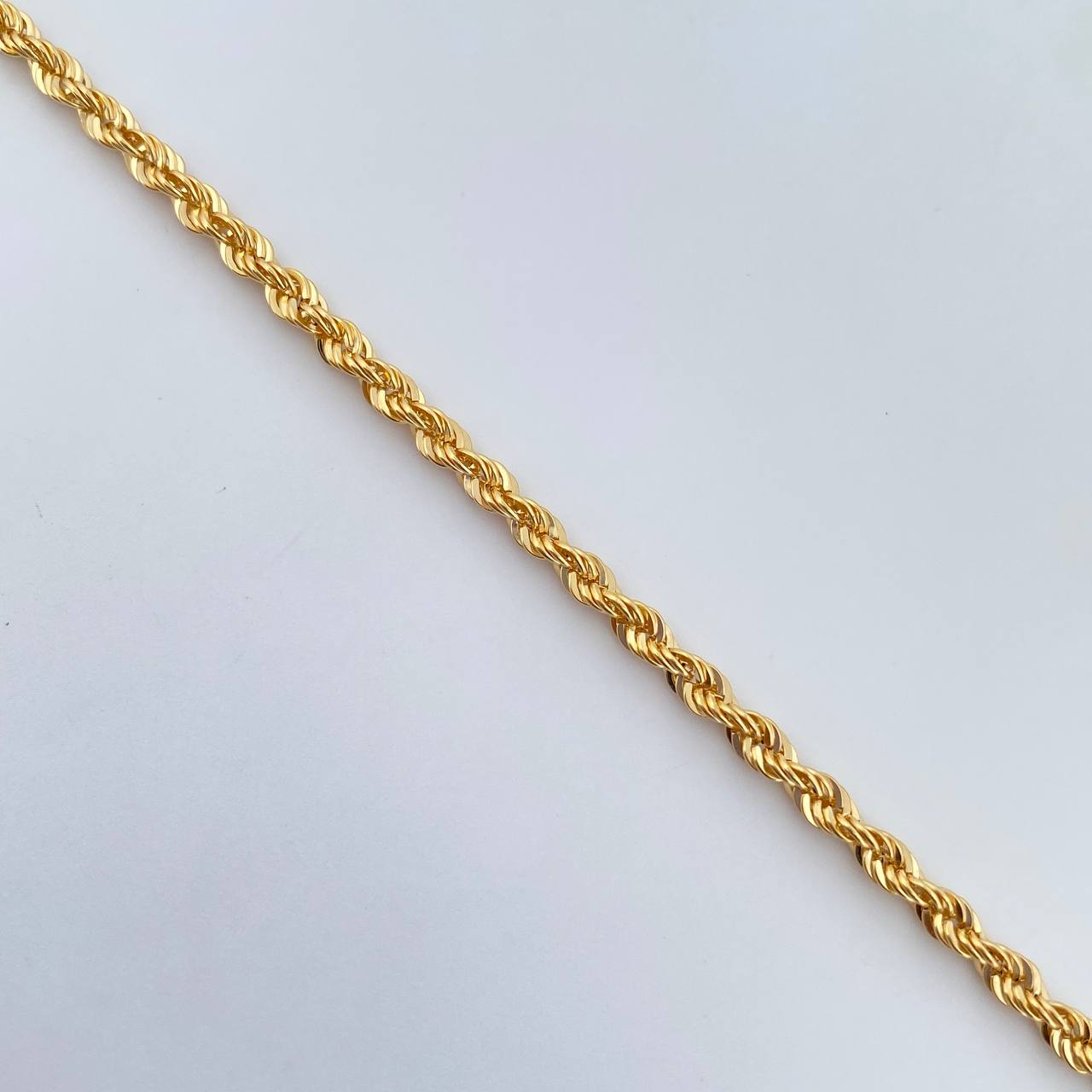 Pulso Lazo 1.85gr / 18.6cm / 2.5mm Oro Amarillo +3 18K &