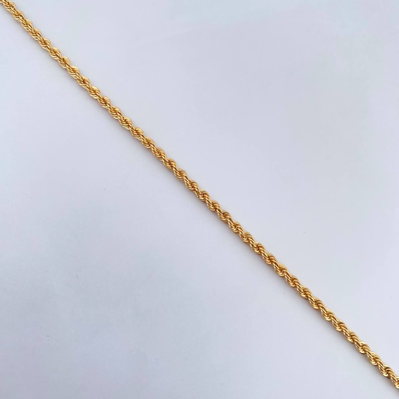 Pulso Lazo 1.5gr / 18.7cm / 2.1mm Oro Amarillo +3 18K &