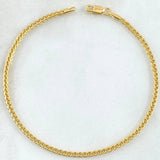 Pulso Franco 2.05gr / 19.5cm / Oro Amarillo +3 18K ©