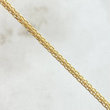 Pulso Franco 2.05gr / 19.5cm / Oro Amarillo +3 18K ©