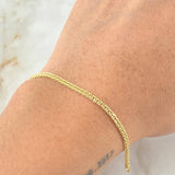 Pulso Franco 2.1gr / 19.5cm / Oro Amarillo +3 18K *