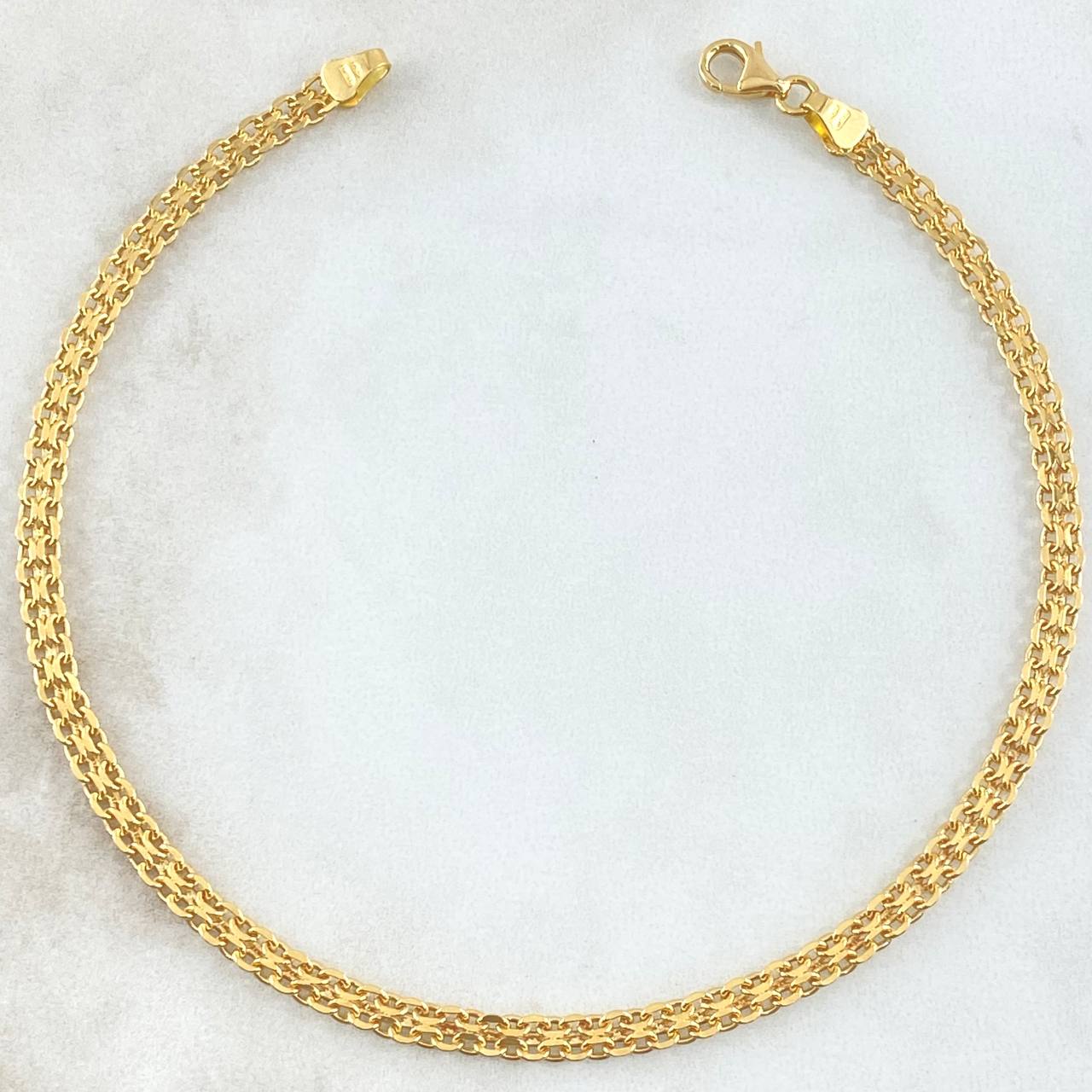 Tobillera China 4gr / 25cm / Oro Amarillo +1 18K *