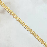 Tobillera China 4gr / 25cm / Oro Amarillo +1 18K *