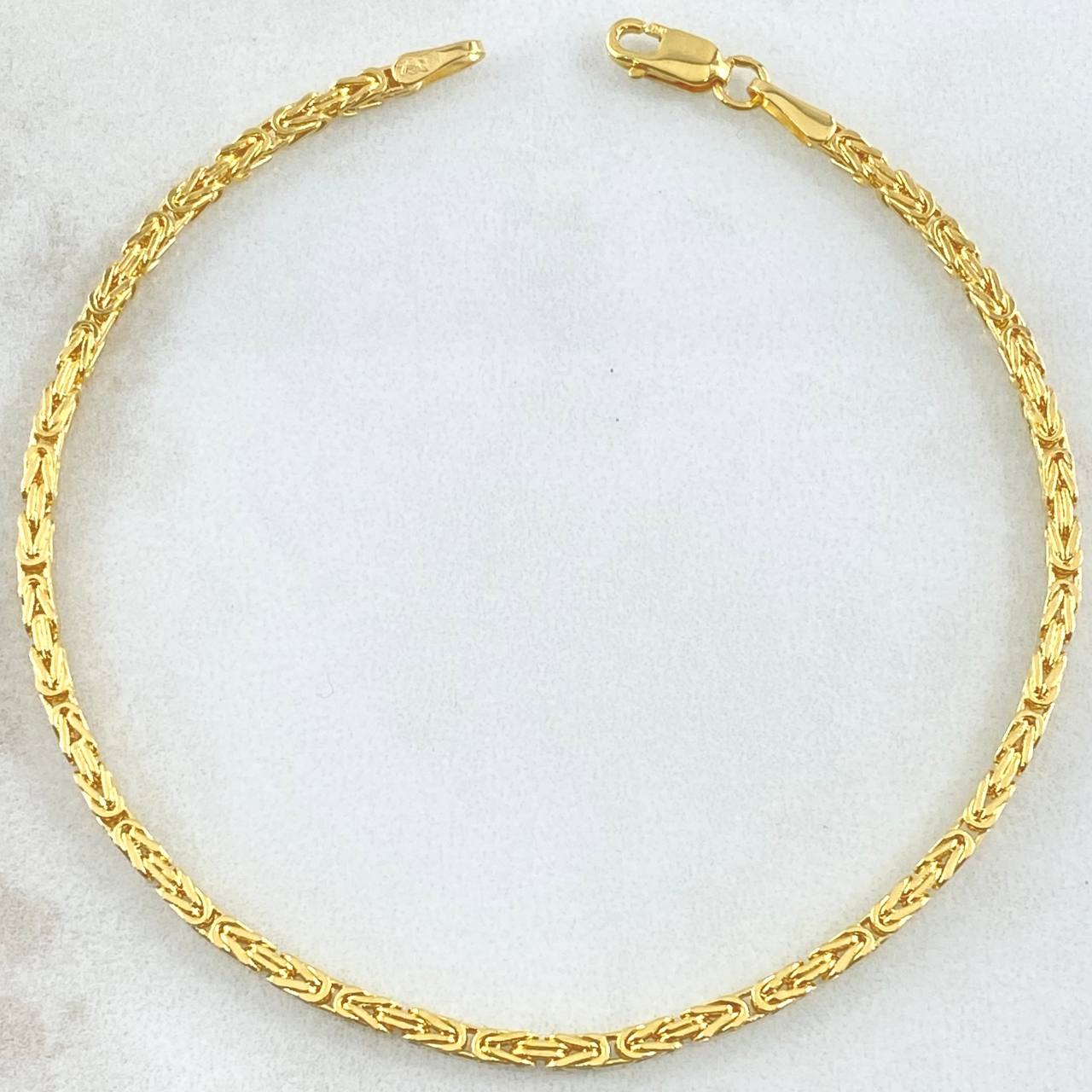 Pulso Peruano 4.75gr / 19cm / Oro Amarillo +3 18K *