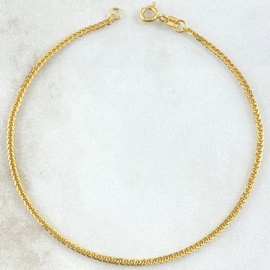 Pulso Franco 2.3gr / 19cm / Oro Amarillo +3 18K *