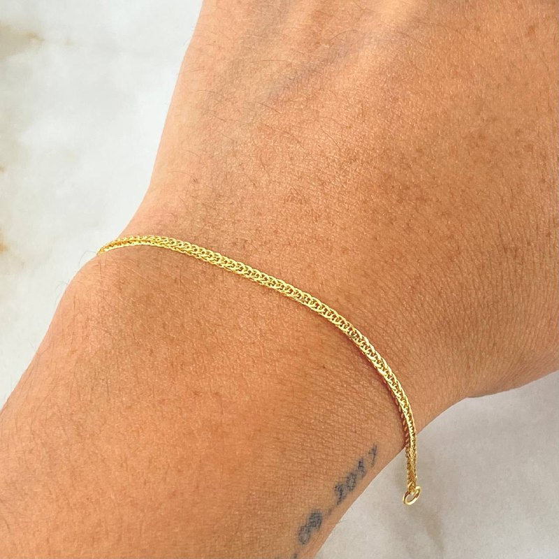 Pulso Franco 2.3gr / 19cm / Oro Amarillo +3 18K *