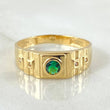 Anillo Bisel 4.6gr / T11 1/4 / Oro Amarillo 18K *