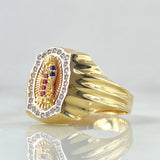 Anillo Virgen de Guadalupe 6.8gr / T10 3/4 / Oro Amarillo 18K *