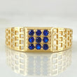 Anillo Maya 3.6gr / T10 1/2 / Oro Amarillo 18K *