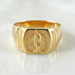Anillo Virgen Guadalupe 2.7gr / T7 3/4 / Oro Amarillo 18K *