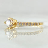 Anillo Churumbela 1.8gr / T7 1/2 / Oro Amarillo 18K *