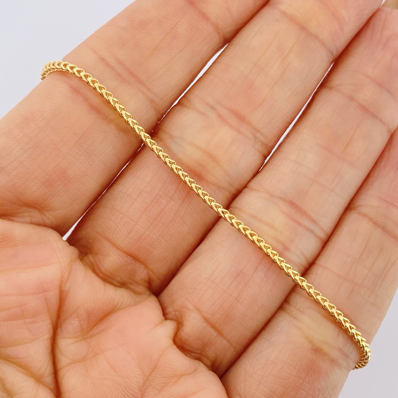 Pulso Franco 1.3gr / 19cm / Oro Amarillo +3 18K $