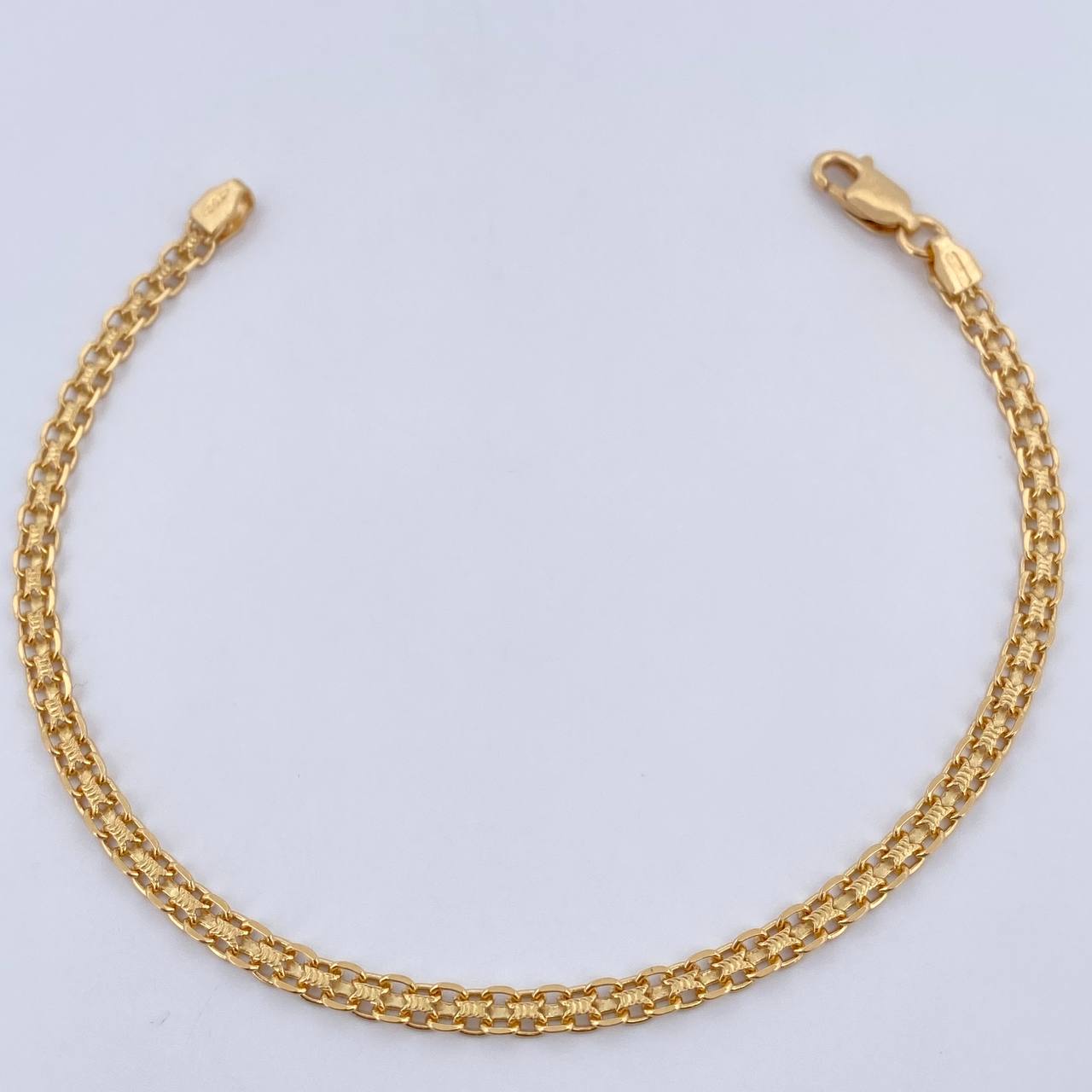 Pulso Chino 4.15gr / 18.7cm / 2.9mm Oro Amarillo +0 18K $