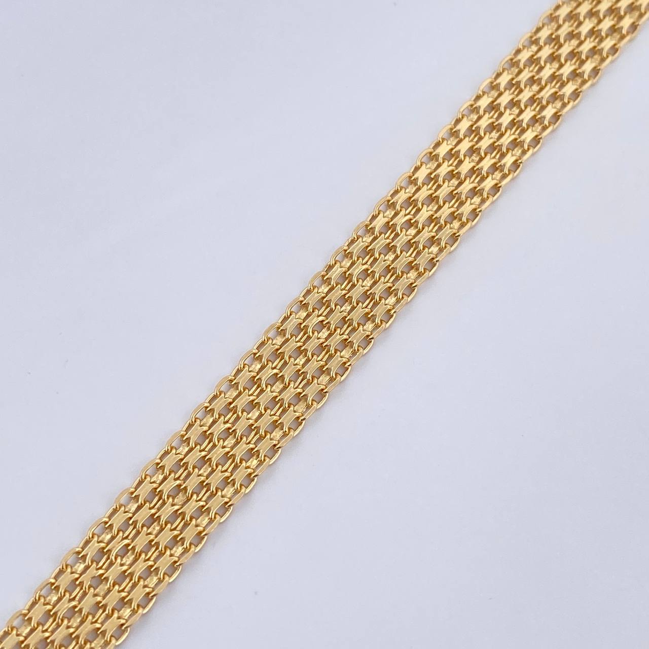 Pulso Chino 8.35gr / 19.5cm / 7.1mm Oro Amarillo +0 18K $