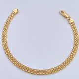 Pulso Chino 5.55gr / 19cm / 4.5mm Oro Amarillo +0 18K $