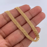 Pulso Chino 5.55gr / 19cm / 4.5mm Oro Amarillo +0 18K $