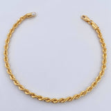 Pulso Lazo 2.8gr / 19cm / 2.9mm Oro Amarillo +3 18K $