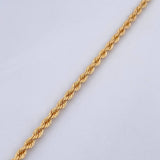 Pulso Lazo 2.15gr / 18.9cm / 2.5mm Oro Amarillo +3 18K $