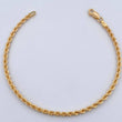 Pulso Lazo 2.15gr / 18.9cm / 2.5mm Oro Amarillo +3 18K $