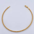 Pulso Lazo 1.5gr / 18.7cm / 1.9mm Oro Amarillo +3 18K $