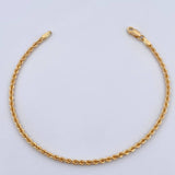 Pulso Lazo 1.5gr / 18.7cm / 1.9mm Oro Amarillo +3 18K $