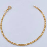 Pulso Chino 2.5gr / 18.8cm / 2.3mm Oro Amarillo +1 18K $