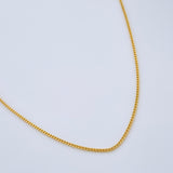 Cadena Franco 3.85gr / 60.6cm / Oro Amarillo +3 18K $