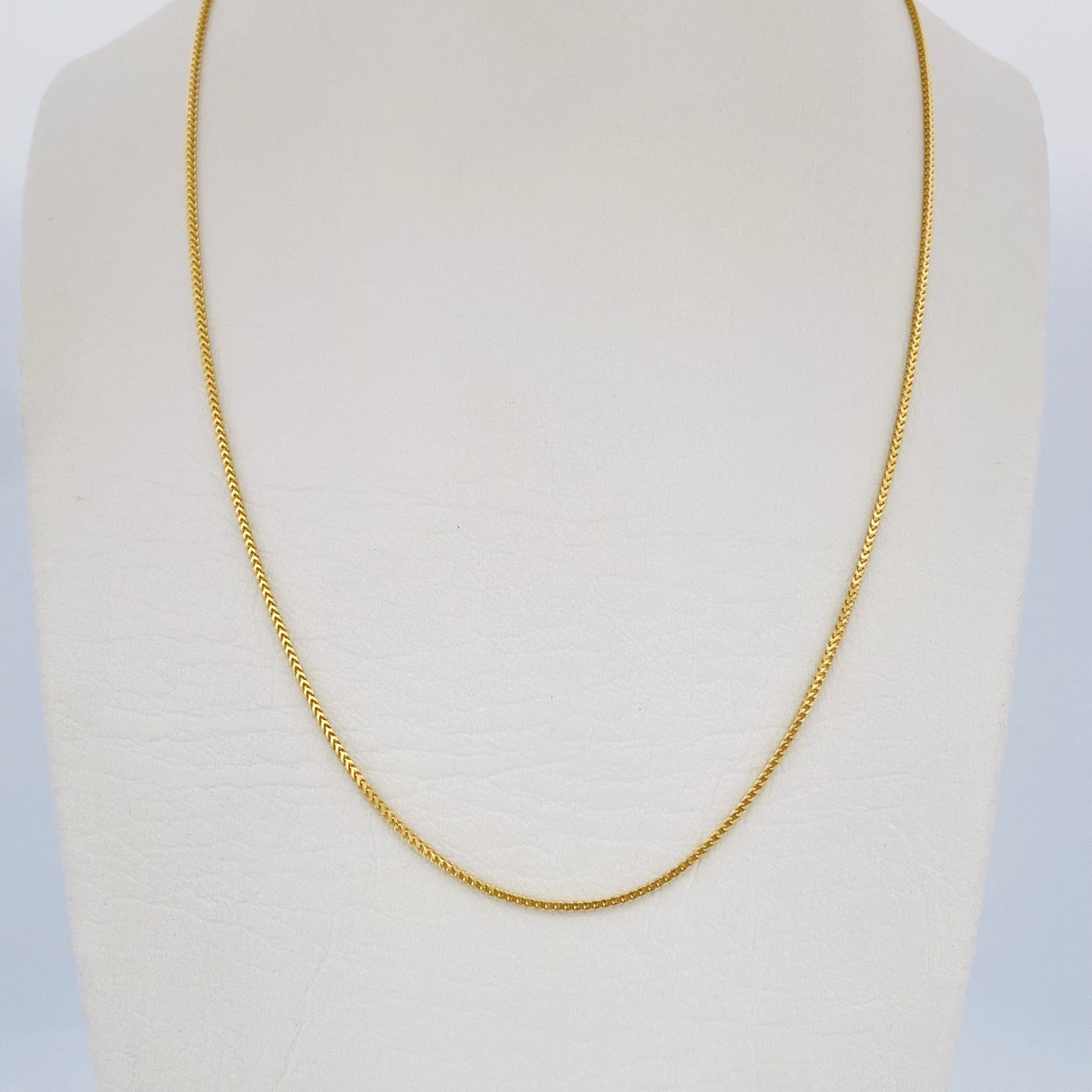 Cadena Franco 3.85gr / 60.6cm / Oro Amarillo +3 18K $