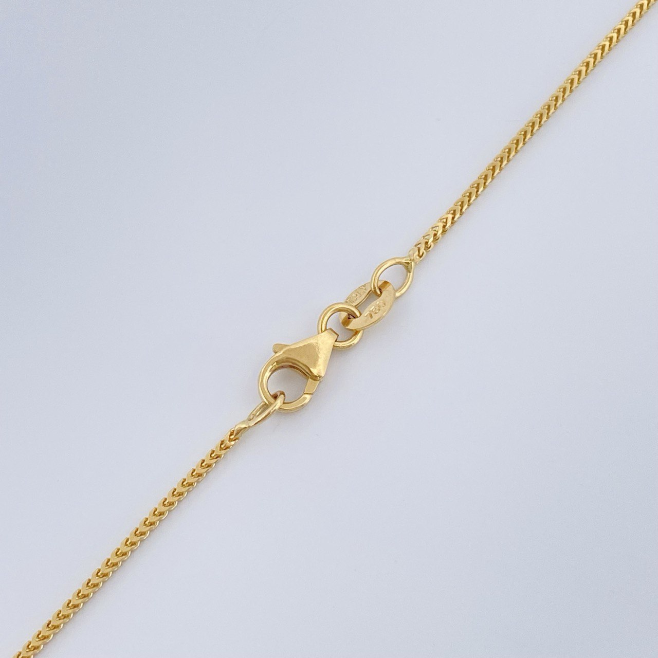 Cadena Franco 3.85gr / 60.6cm / Oro Amarillo +3 18K $