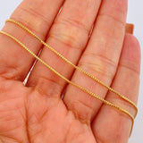 Cadena Franco 3.85gr / 60.6cm / Oro Amarillo +3 18K $