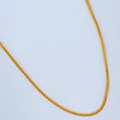 Cadena Franco 5.5gr / 60cm / Oro Amarillo +3 18K $