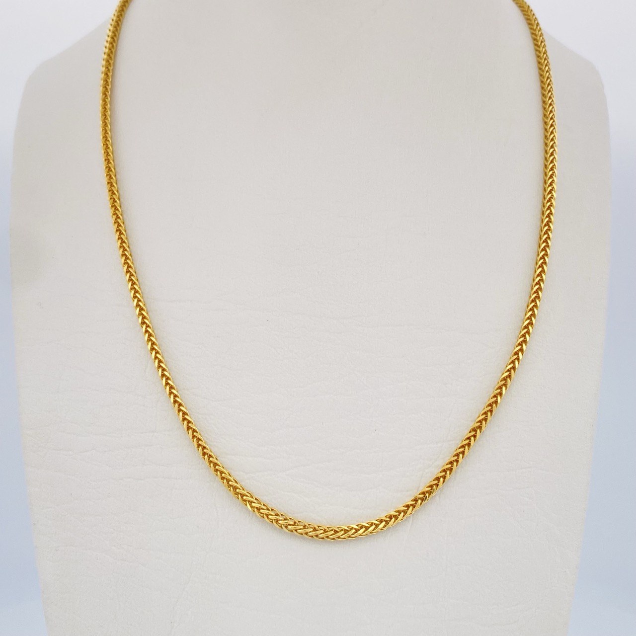 Cadena Franco 5.5gr / 60cm / Oro Amarillo +3 18K $
