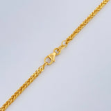 Cadena Franco 5.5gr / 60cm / Oro Amarillo +3 18K $
