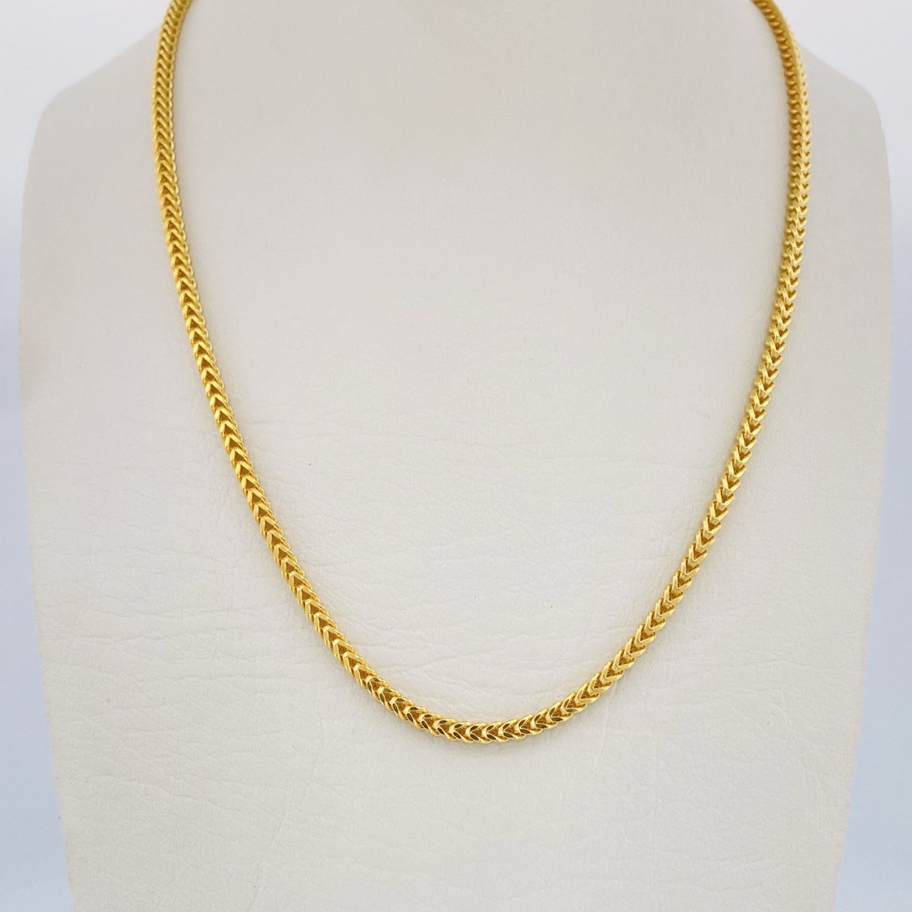 Cadena Franco 7.8gr / 55cm / Oro Amarillo +3 18K $