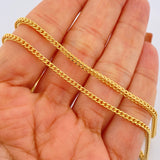 Cadena Franco 7.8gr / 55cm / Oro Amarillo +3 18K $