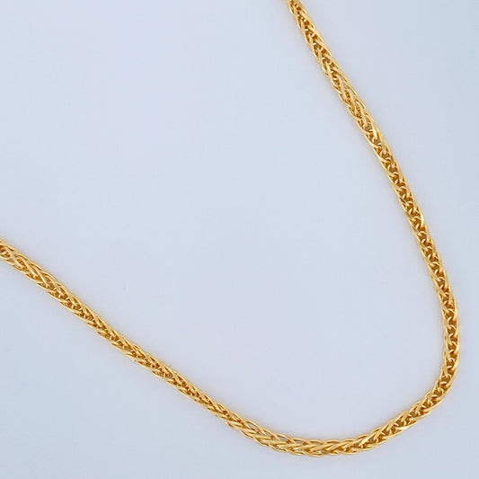 Cadena Franco 10gr / 60.5cm / Oro Amarillo +3 18K $