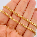 Cadena Franco 10gr / 60.5cm / Oro Amarillo +3 18K $
