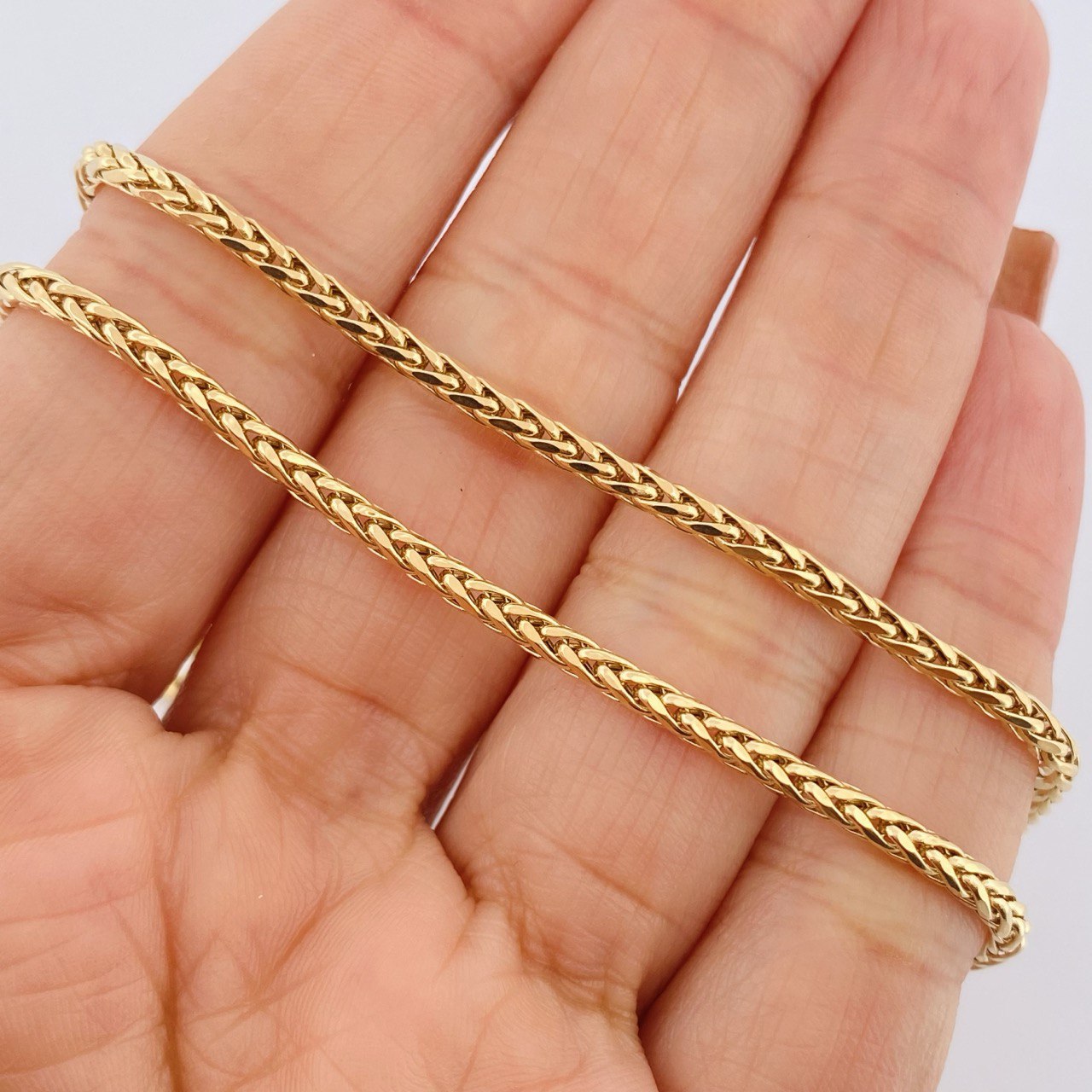 Cadena Franco 8.95gr / 60.8cm / Oro Amarillo +3 18K $