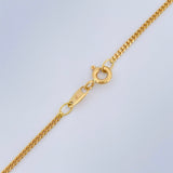 Cadena Cubana 5.8gr / 60.3cm / Oro Amarillo +1 18K $