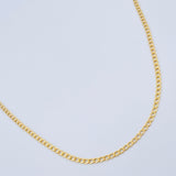 Cadena Cubana 2.2gr / 59.8cm / Oro Amarillo +1 18K $
