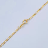 Cadena Cubana 1.7gr / 45cm / Oro Amarillo +1 18K $