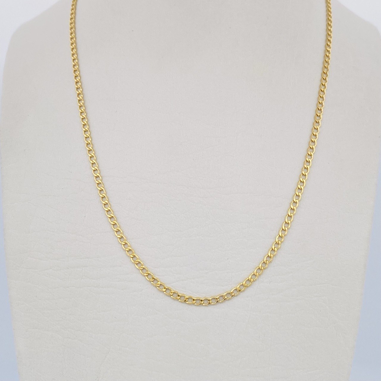 Cadena Cubana 1.7gr / 45cm / Oro Amarillo +1 18K $