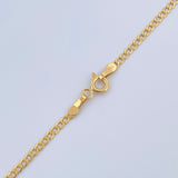 Cadena Cubana 2.05gr / 45cm / Oro Amarillo +1 18K $