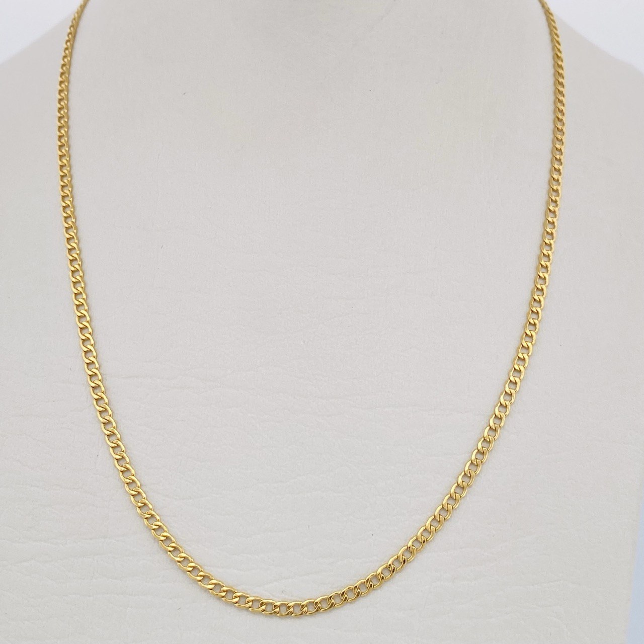 Cadena Cubana 2.05gr / 45cm / Oro Amarillo +1 18K $