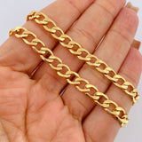 Cadena Cubana 18.45gr / 60.5cm / Oro Amarillo +1 18K $