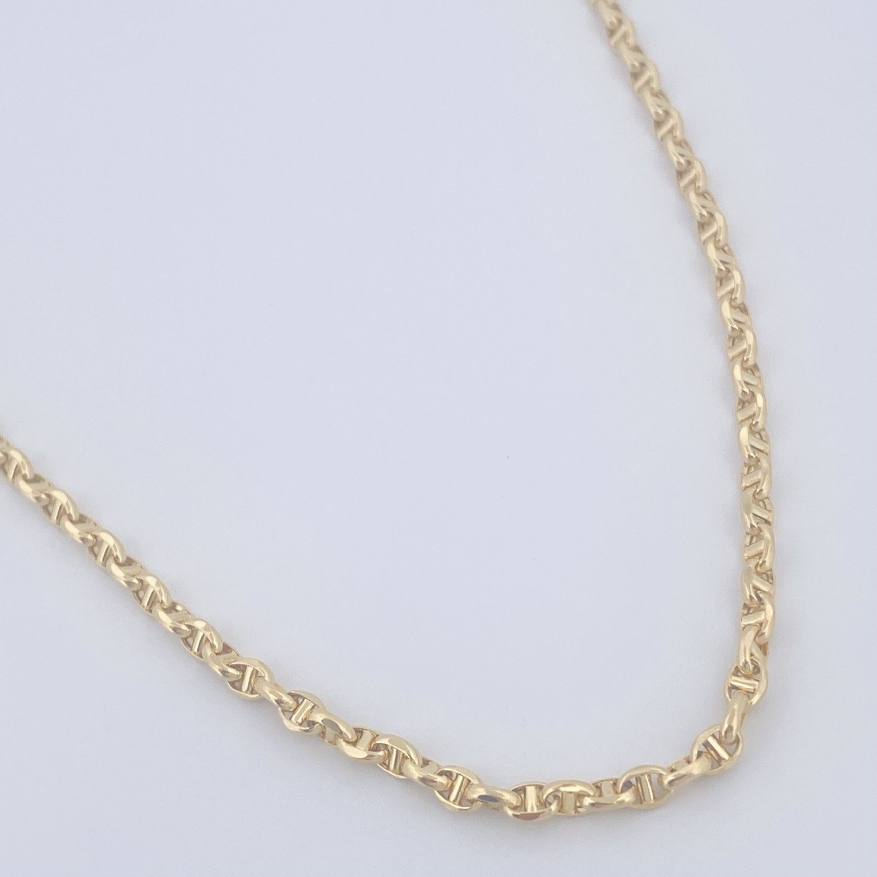 Cadena Tipo Escalera 6.25gr / 60.3cm / Oro Amarillo +3 18K $